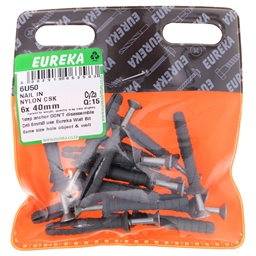 6U50 - Nylon Countersunk
